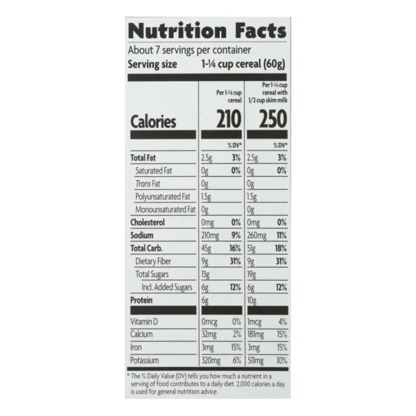 Nature's Path Organic Flax Plus Raisin Bran Cereal - Case Of 12 - 14 Oz. - Image 2
