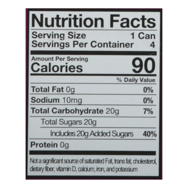 Q Drinks - Soda Ginger Beer Hibsc Can - Case Of 6-4/7.5 Fz - Image 2